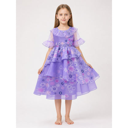 Halloween Princess Costume with Flowers main product view