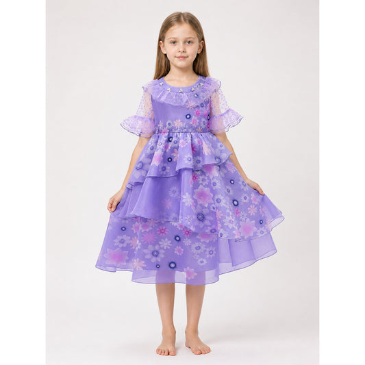 Halloween Princess Costume with Flowers main product view