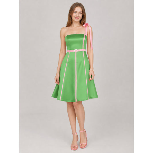 Barbie/Ken-Style Costume Dress with Belt