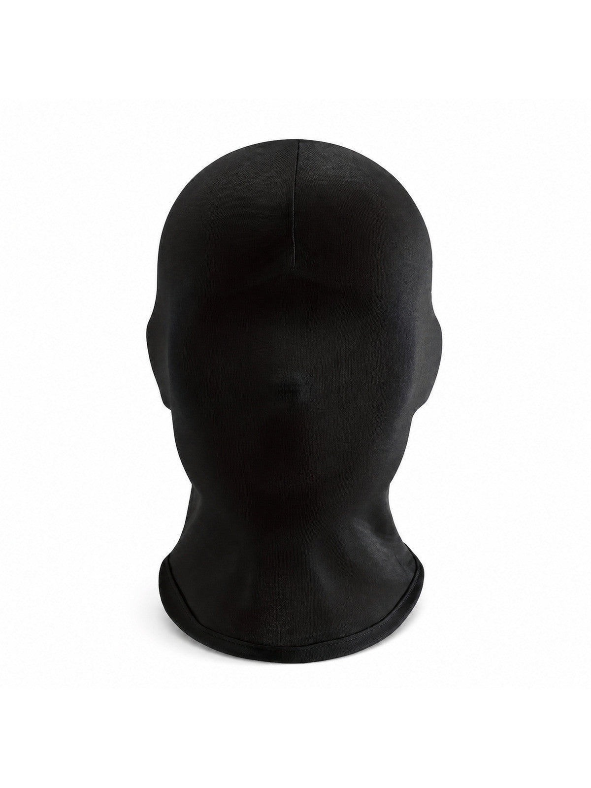 1pc/3pcs/6pcs, Breathable Pure Black Headgear Mask, Halloween Christmas Cosplay main product view