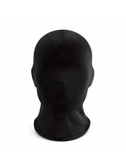 1pc/3pcs/6pcs, Breathable Pure Black Headgear Mask, Halloween Christmas Cosplay main product view