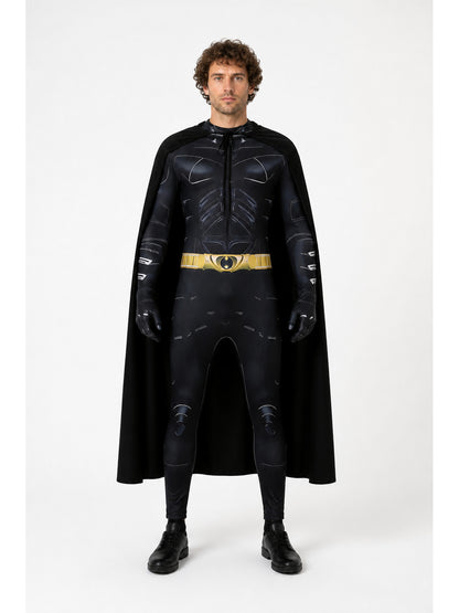 Batman Jumpsuit with Cape, Carnival Costume main product view
