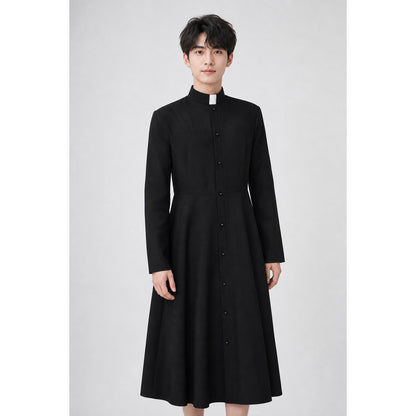 Halloween Retro Steampunk Clergy Costume