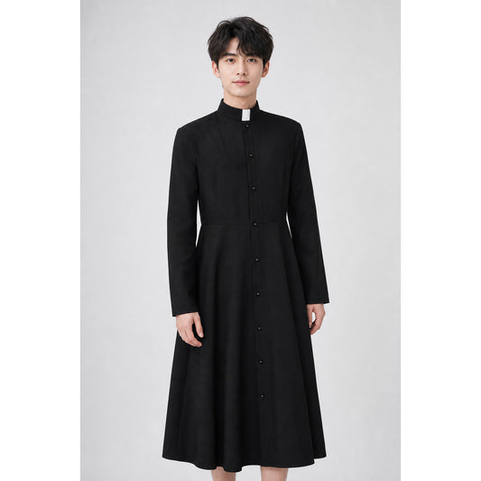 Halloween Retro Steampunk Clergy Costume