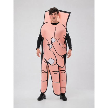 Halloween Scissor-Hand Costume on-model view