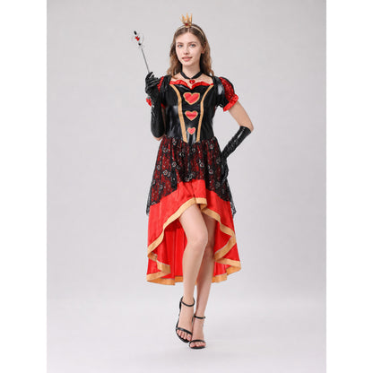Red Queen Costume Dress for Cosplay