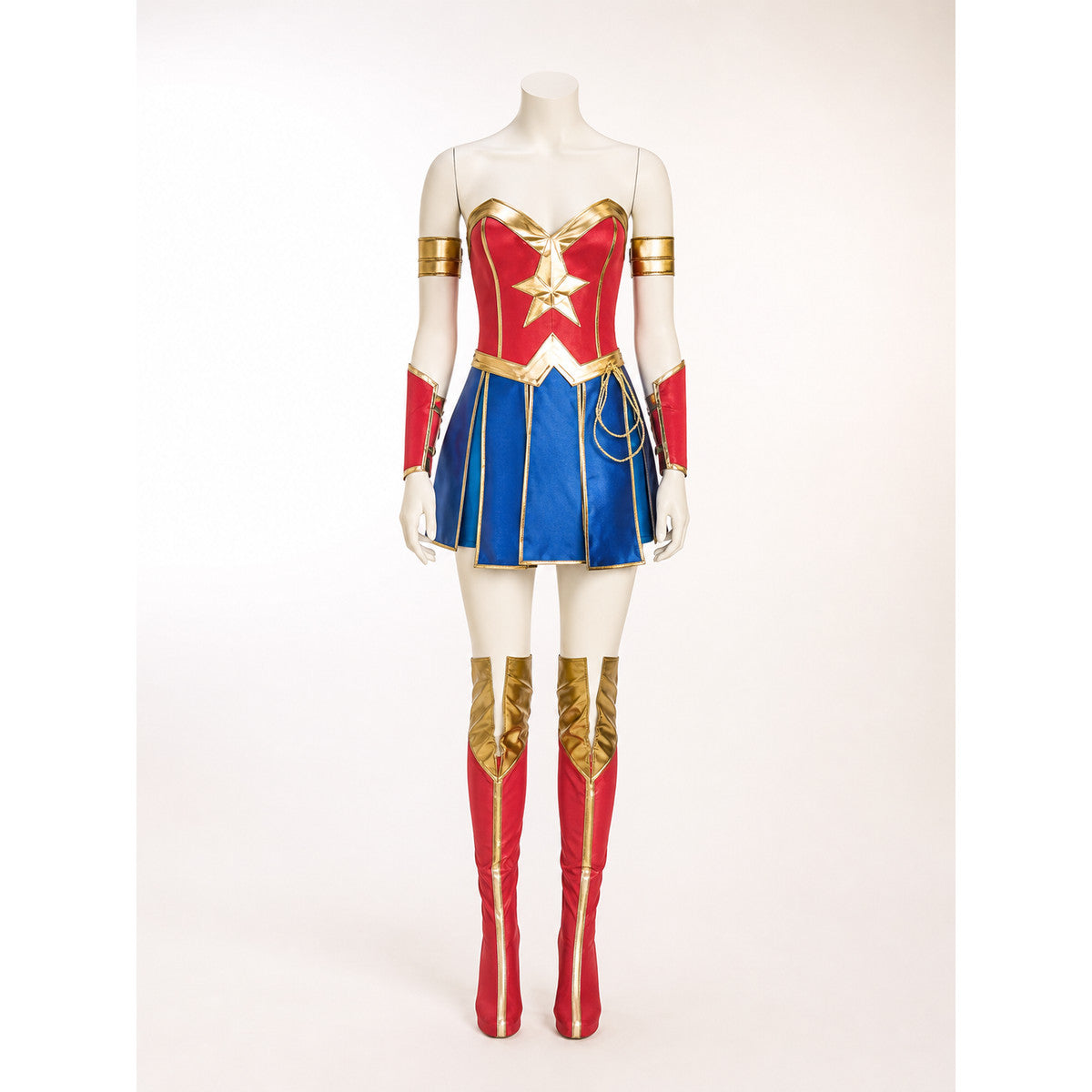 Red, Blue, and Gold Cosplay Set main product view