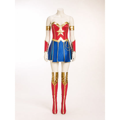 Red, Blue, and Gold Cosplay Set main product view
