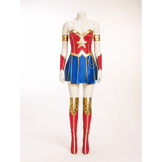 Red, Blue, and Gold Cosplay Set main product view