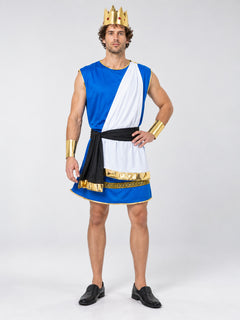 Carnival Costume with Tunic and Draping