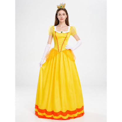 Yellow Princess Costume for Halloween and Cosplay main product view