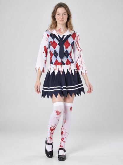 Vampire Costume with Diamond Pattern