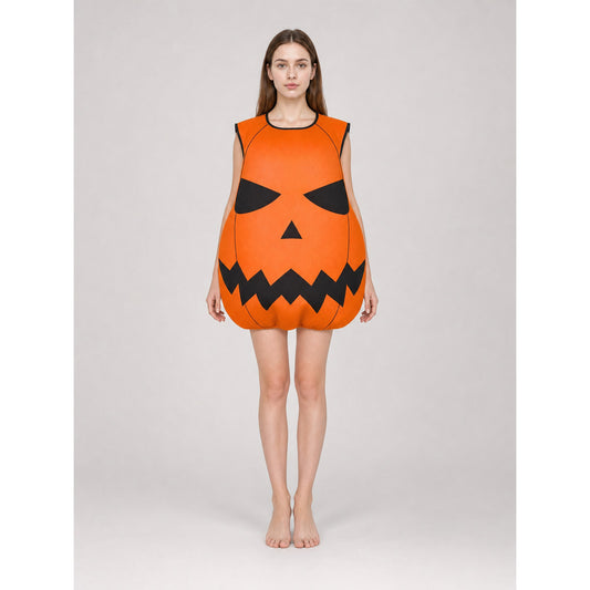 Halloween Pumpkin Costume for Adults, Orange