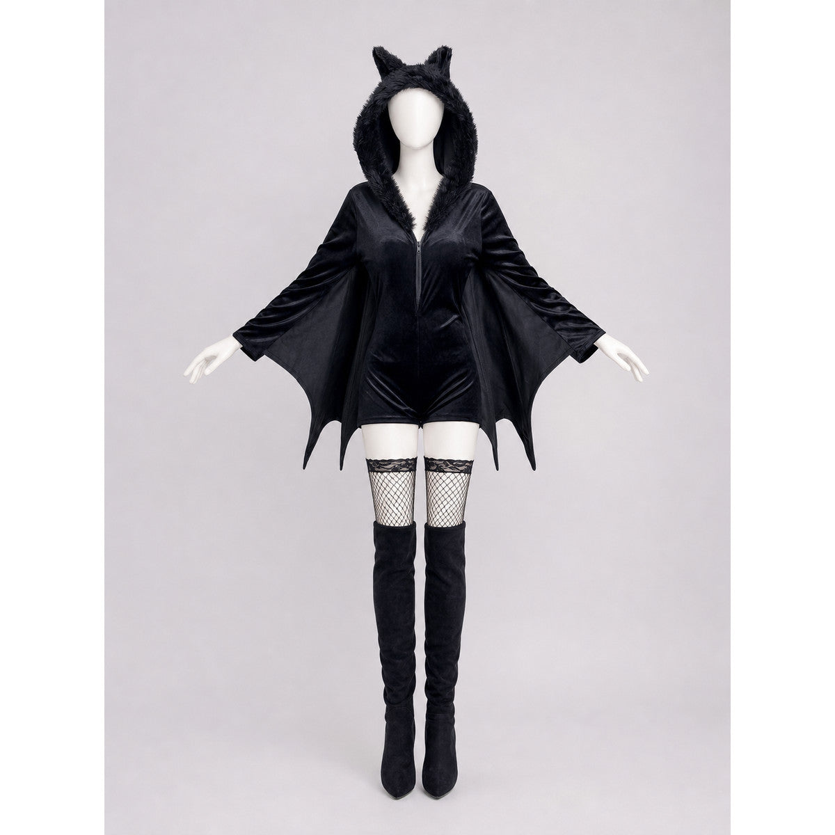 Hooded Bat Costume