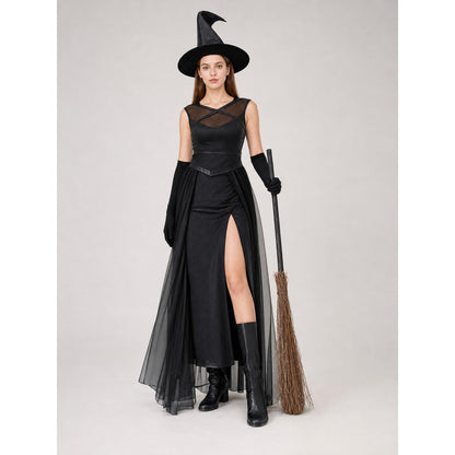 Halloween Costume: Dress, Hat, and Gloves