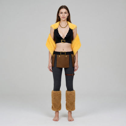 Nami Cosplay Costume with Cropped Top and Skirt
