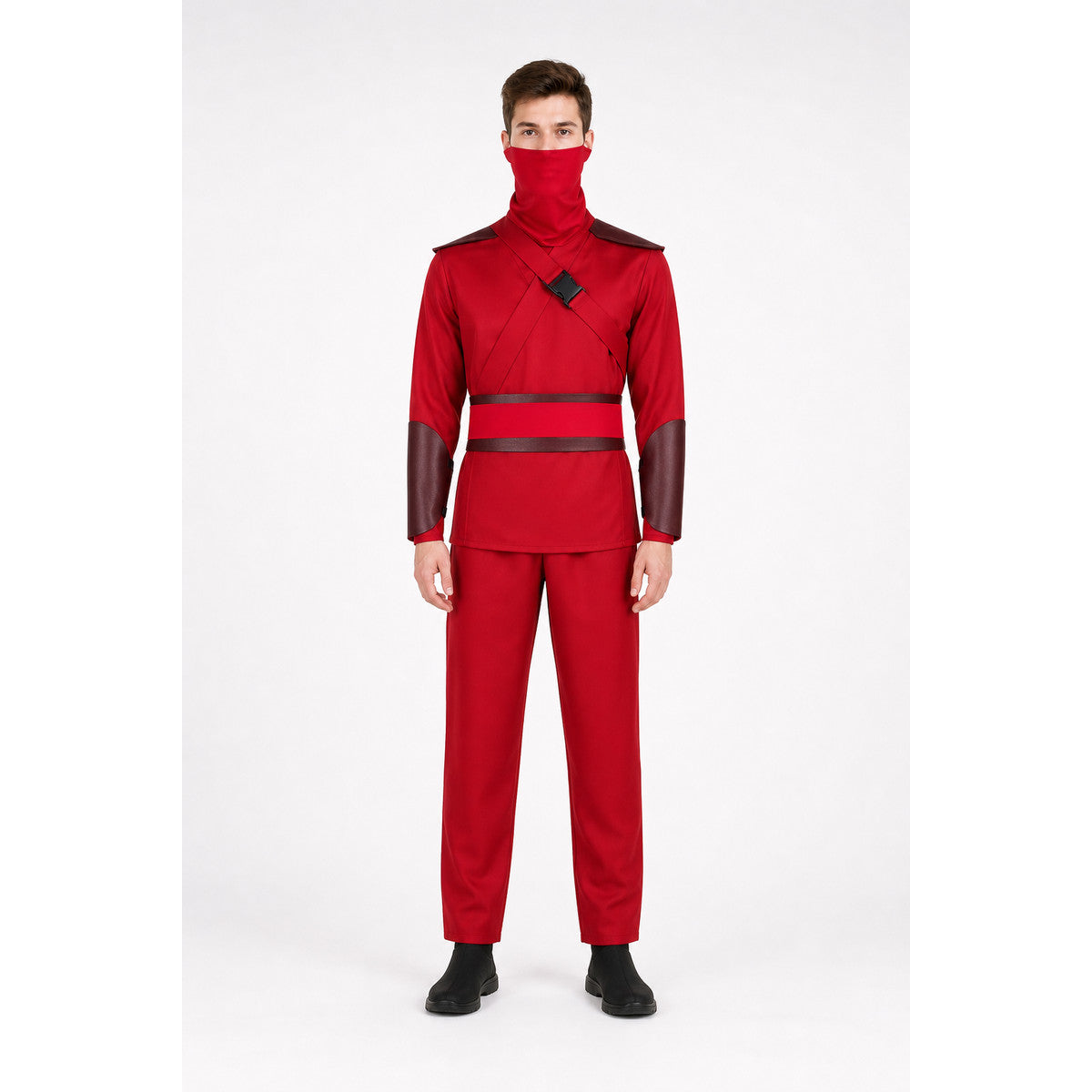 Spider-Man Cosplay Costume, Red, with Accessories main product view
