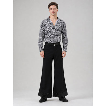 70s Retro Disco Costume for Parties and Stage on-model view