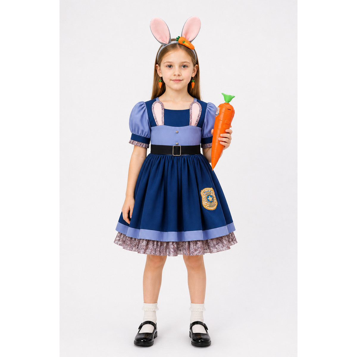 Children's Police Bunny Costume for Halloween