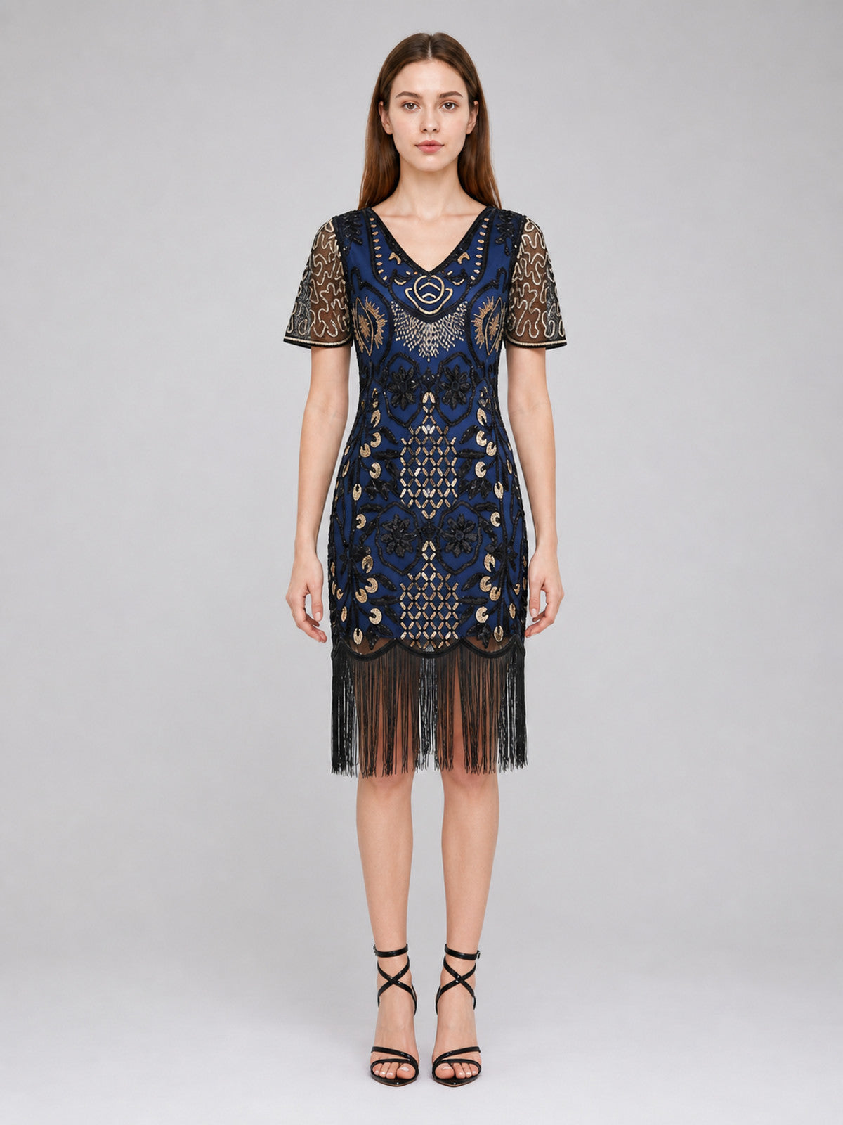 1920s-Style Fringe Cocktail Dress
