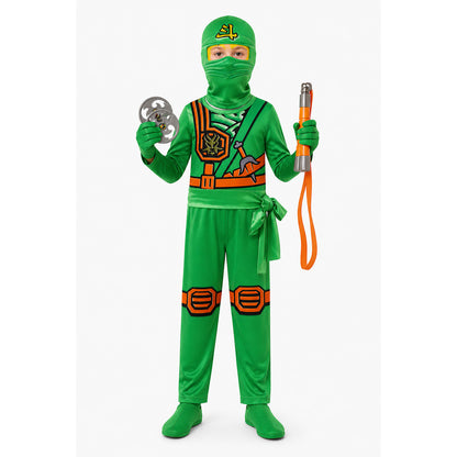 Ninja Costume with Mask and Gloves for Cosplay main product view
