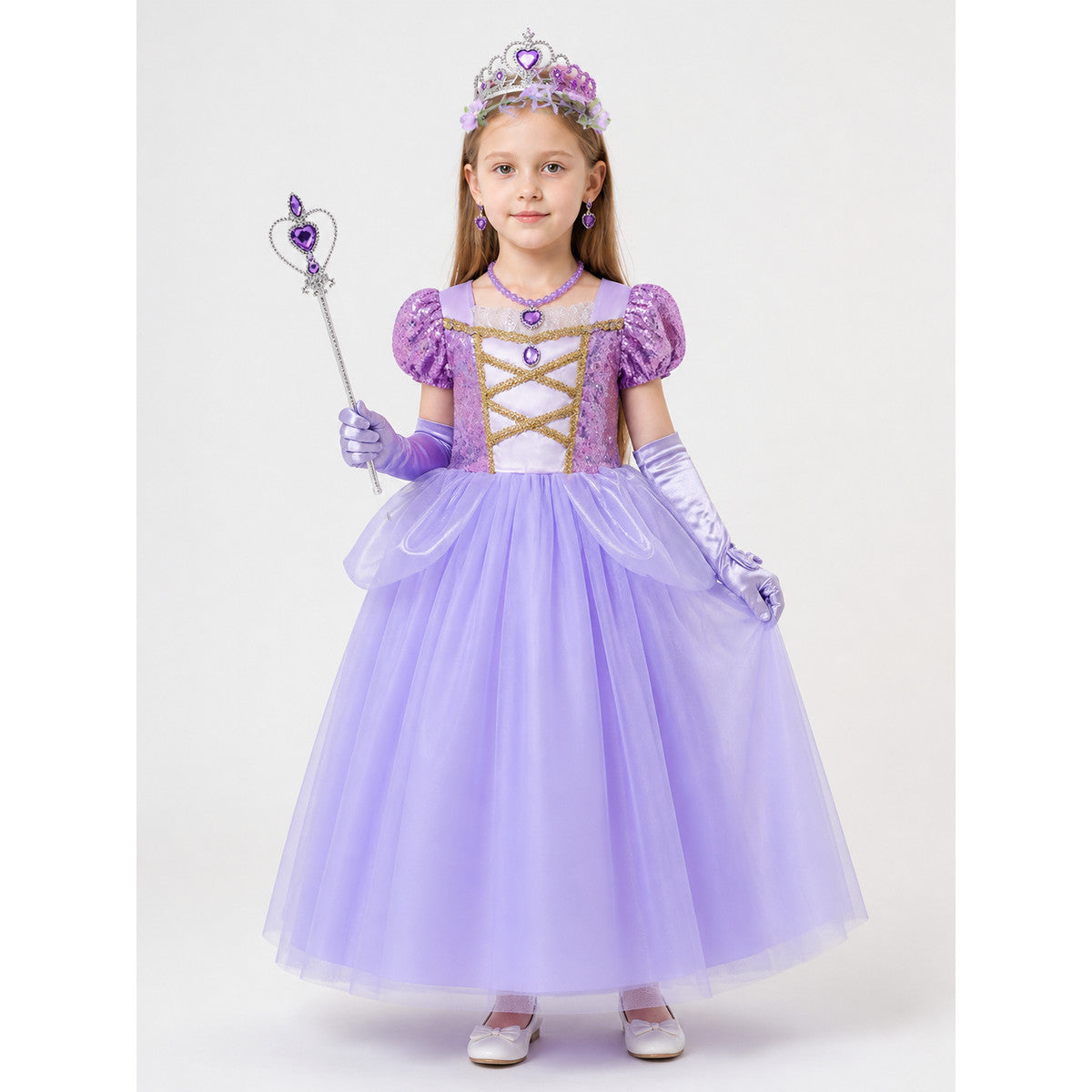 Purple Princess Halloween Costume main product view