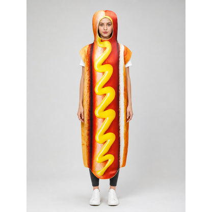 Hot Dog Costume for Parties and Halloween on-model view