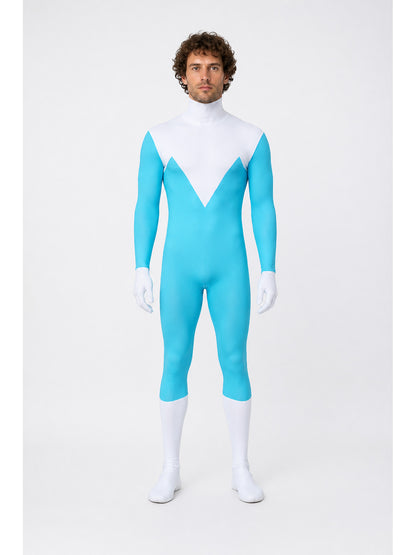 Hooded Superhero Cosplay Jumpsuit main product view