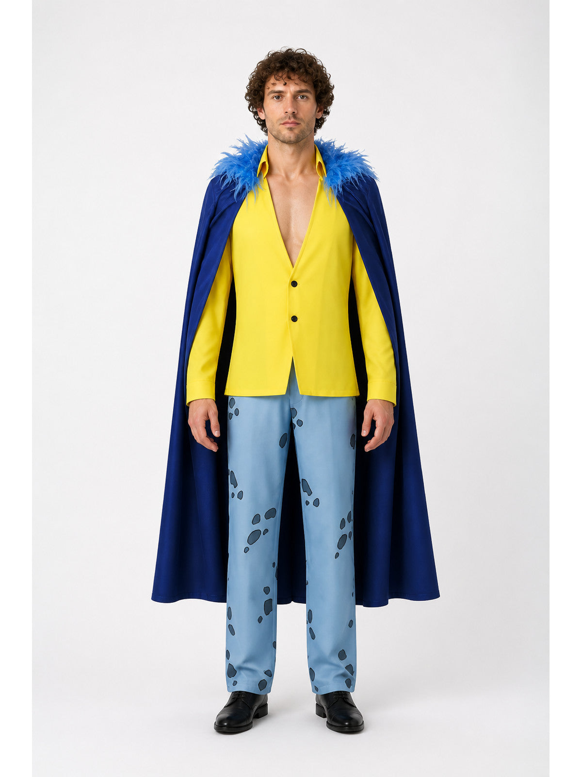 Trafalgar Law Cosplay Costume with Cape and Pants main product view