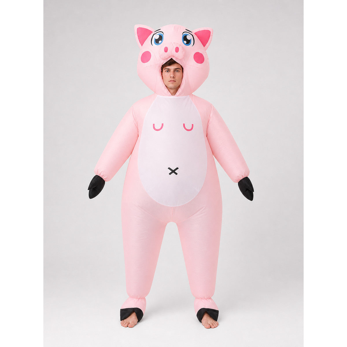 Inflatable Pig Costume for Parties and Halloween front view