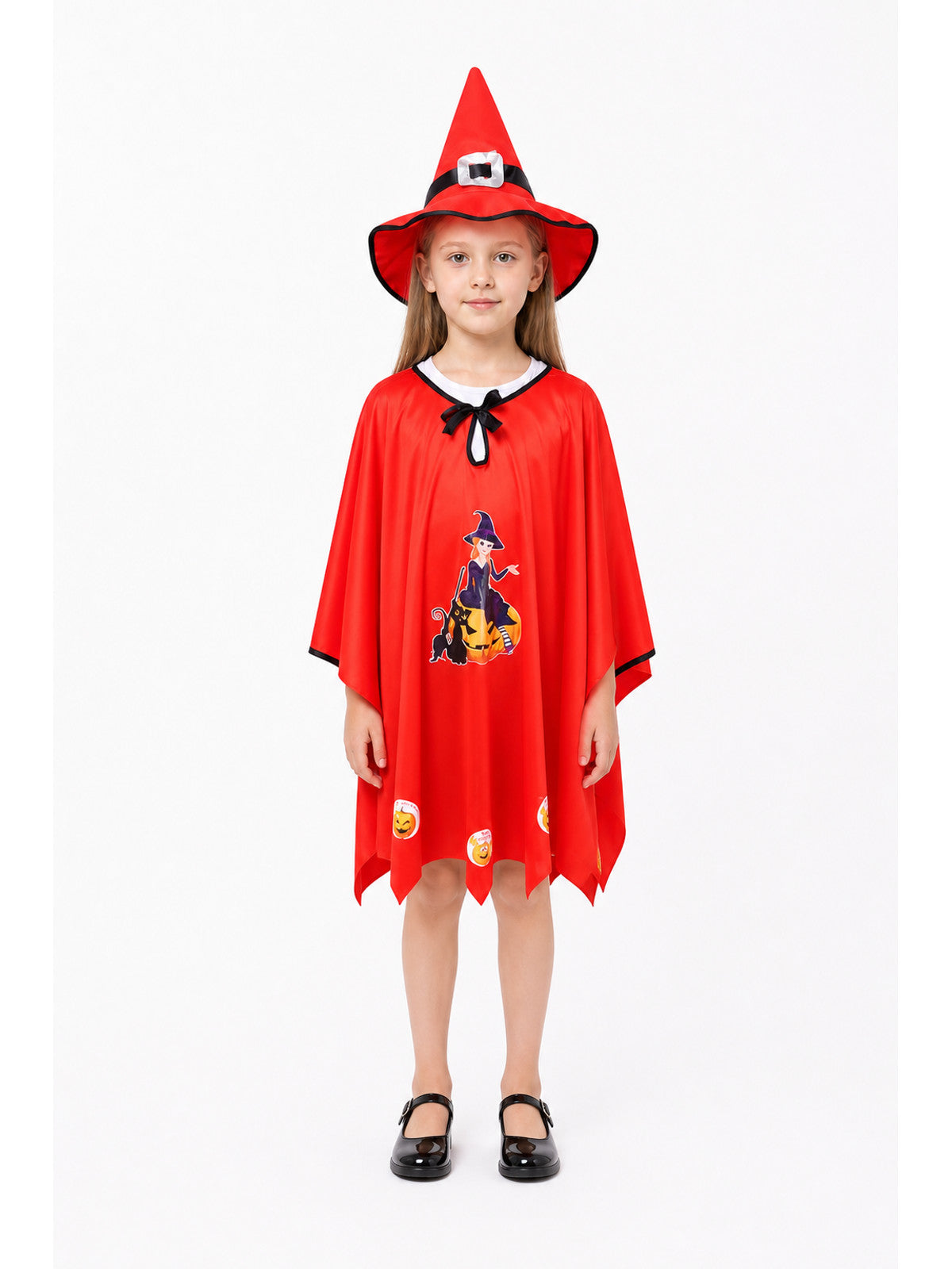 Costume Set with Cape and Pointed Hat main product view