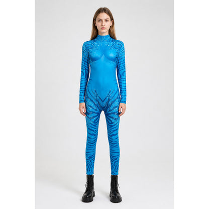 Avatar Cosplay Costume, Blue Jumpsuit main product view