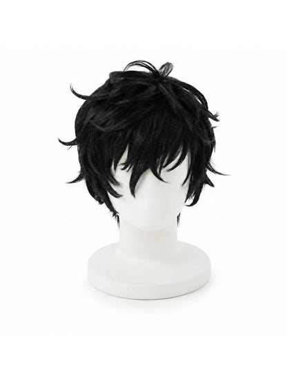 P5 Persona 5 Cosplay Kurusu Akira Joker Cosplay Wig Mask Hair wig + Mask