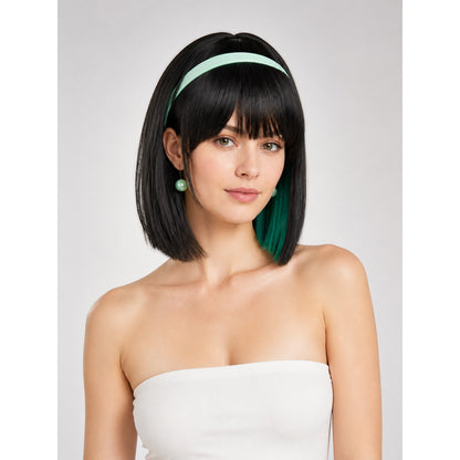 Black Bob Carnival Wig for Halloween and Cosplay main product view