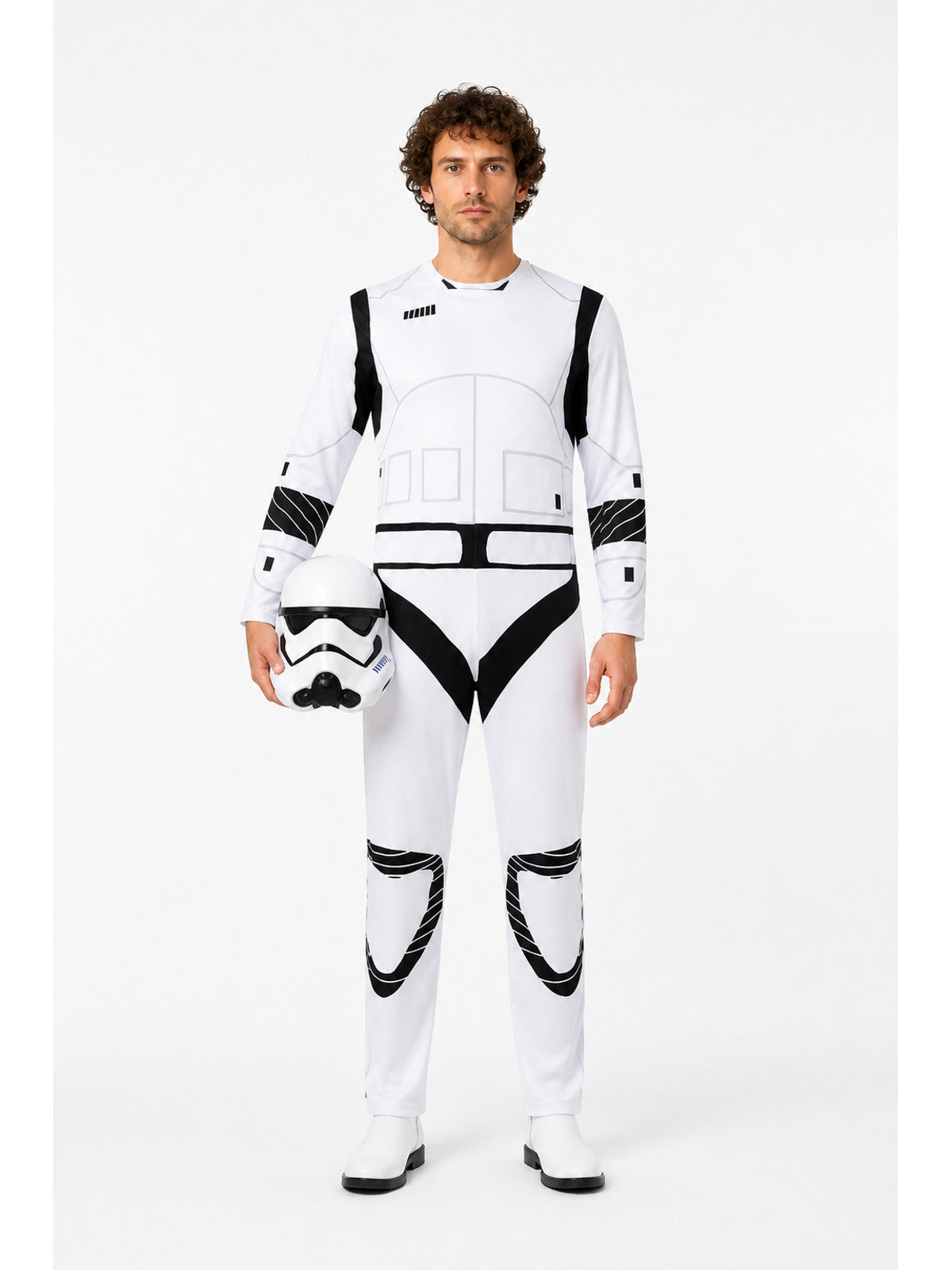Stormtrooper Jumpsuit with Mask for Cosplay main product view