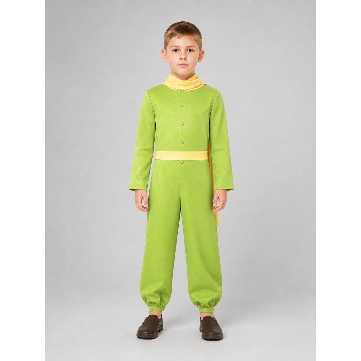 The Little Prince Green Cosplay Costume with Scarf
