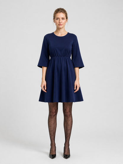 Kiki Cosplay Dress, Navy, A-Line on-model view