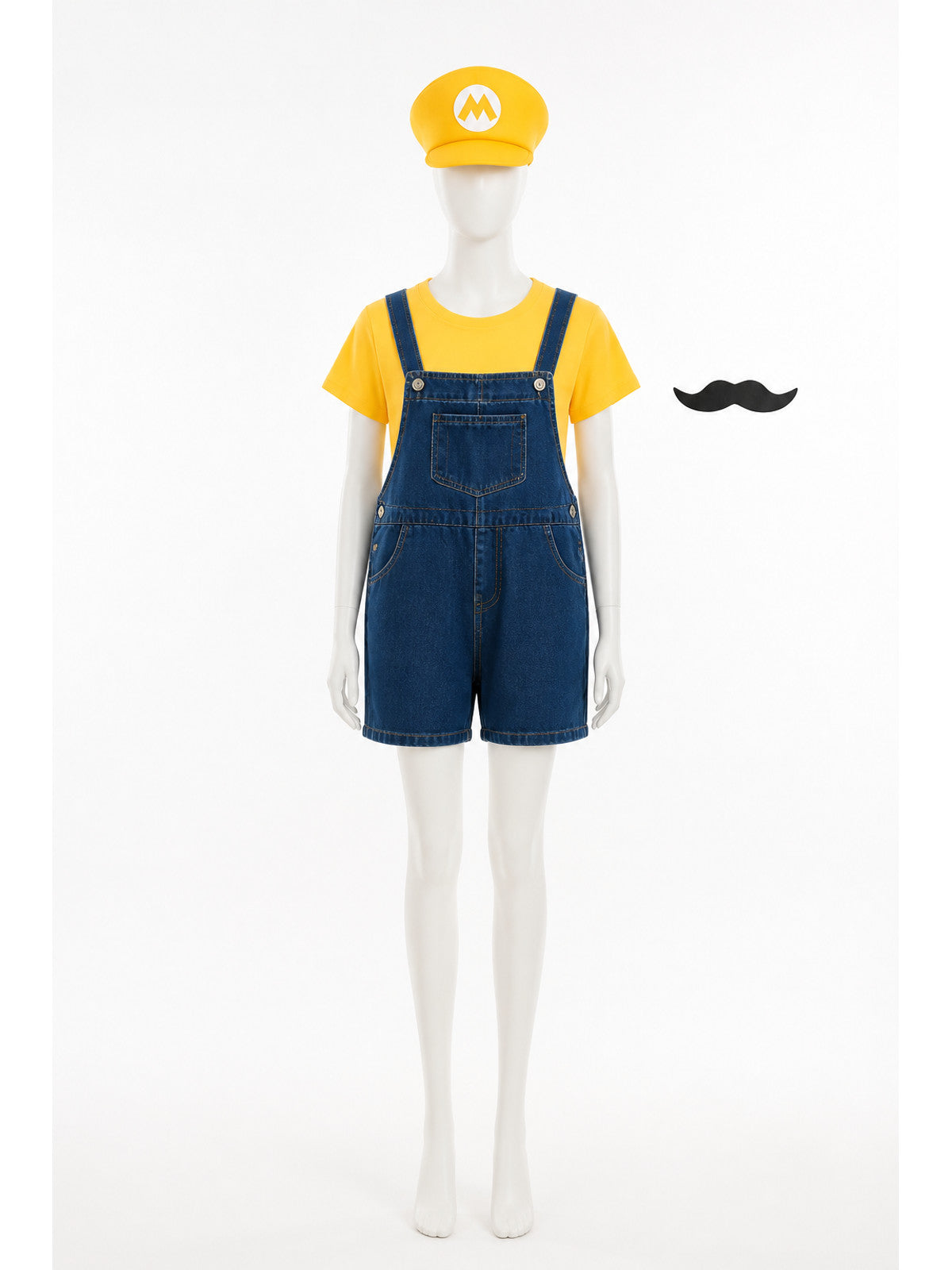 Mario Costume with T-Shirt, Shorts, and Cap main product view