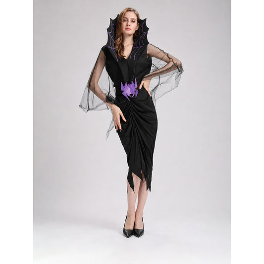 Spider Witch Costume Dress for Halloween