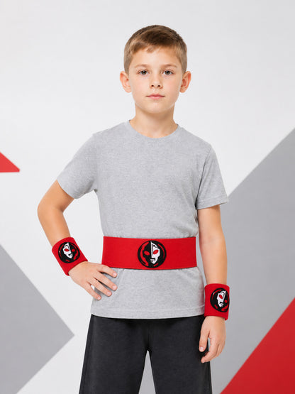 Accessory Set: Red Belt and Bracers