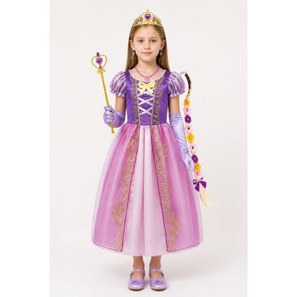 Rapunzel Children's Carnival Costume with Accessories main product view