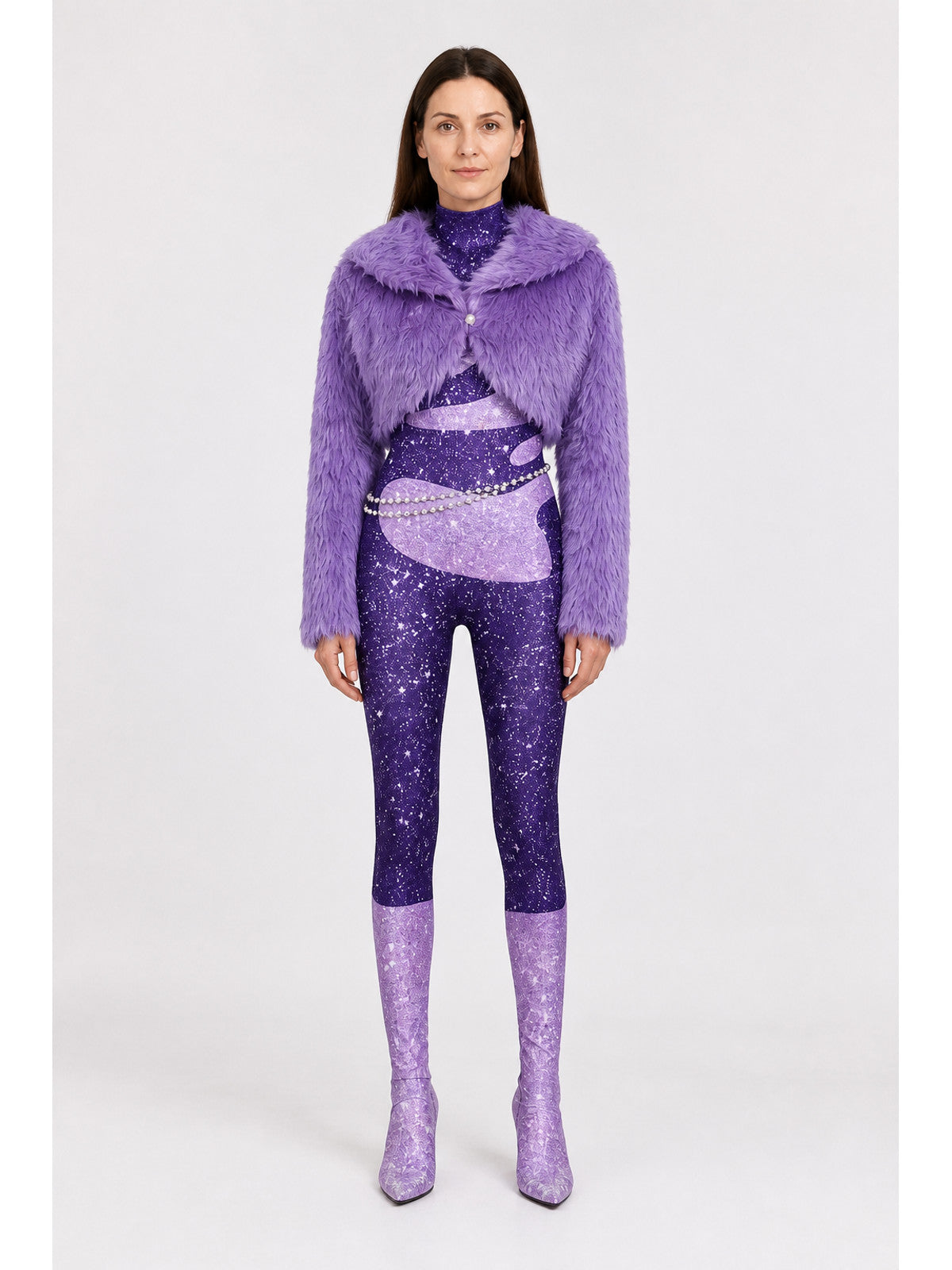 Purple Plush Cosplay Costume Inspired by Zootopia main product view