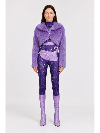 Purple Plush Cosplay Costume Inspired by Zootopia main product view