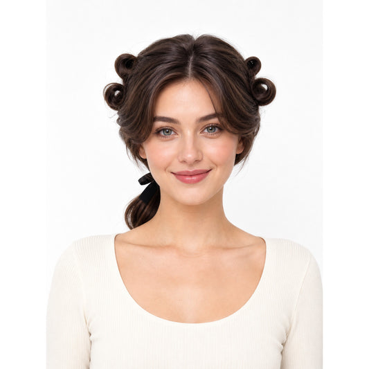 Historical Brown Wig for a Costume Look