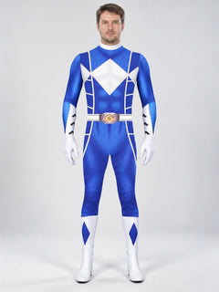 Cosplay Costume — Jumpsuit with White Diamond