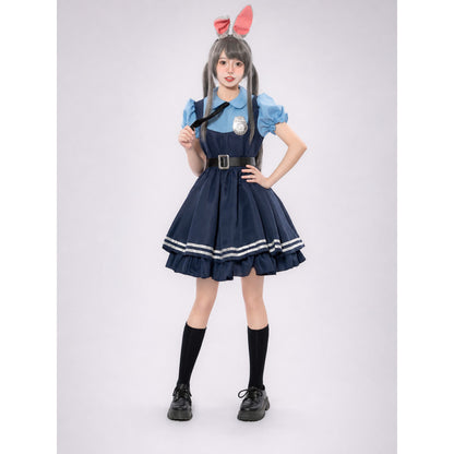 Judy Rabbit Cosplay Costume Dress