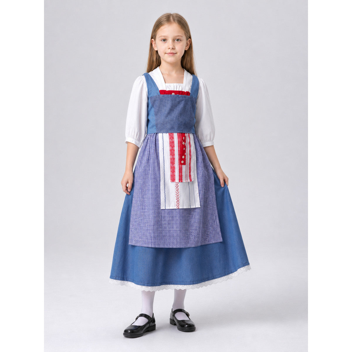 Children's costume for a fairy-tale role, blue set