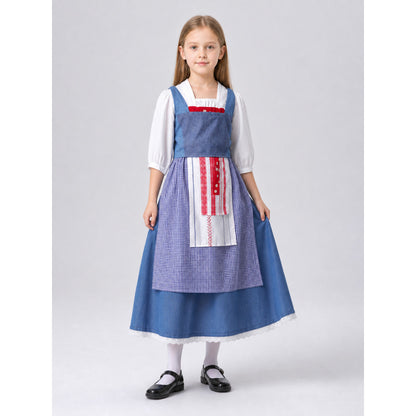 Children's costume for a fairy-tale role, blue set