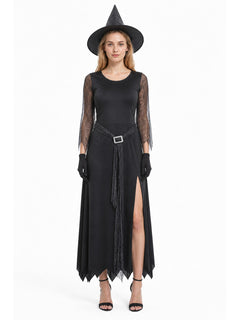 Cosplay Costume with Dress, Hat, Belt, and Gloves