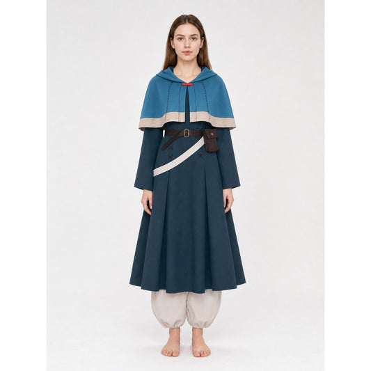 Delicious in Dungeon Cosplay Costume with Hood